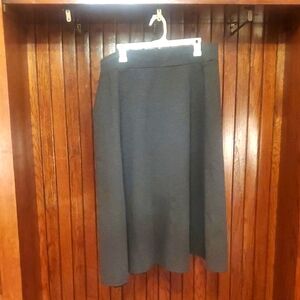 Elegant DANA BUCHMAN SIZE 1X Gray Women's Skirt